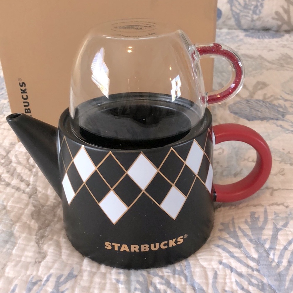 Starbucks Lovein Teapot with Cup